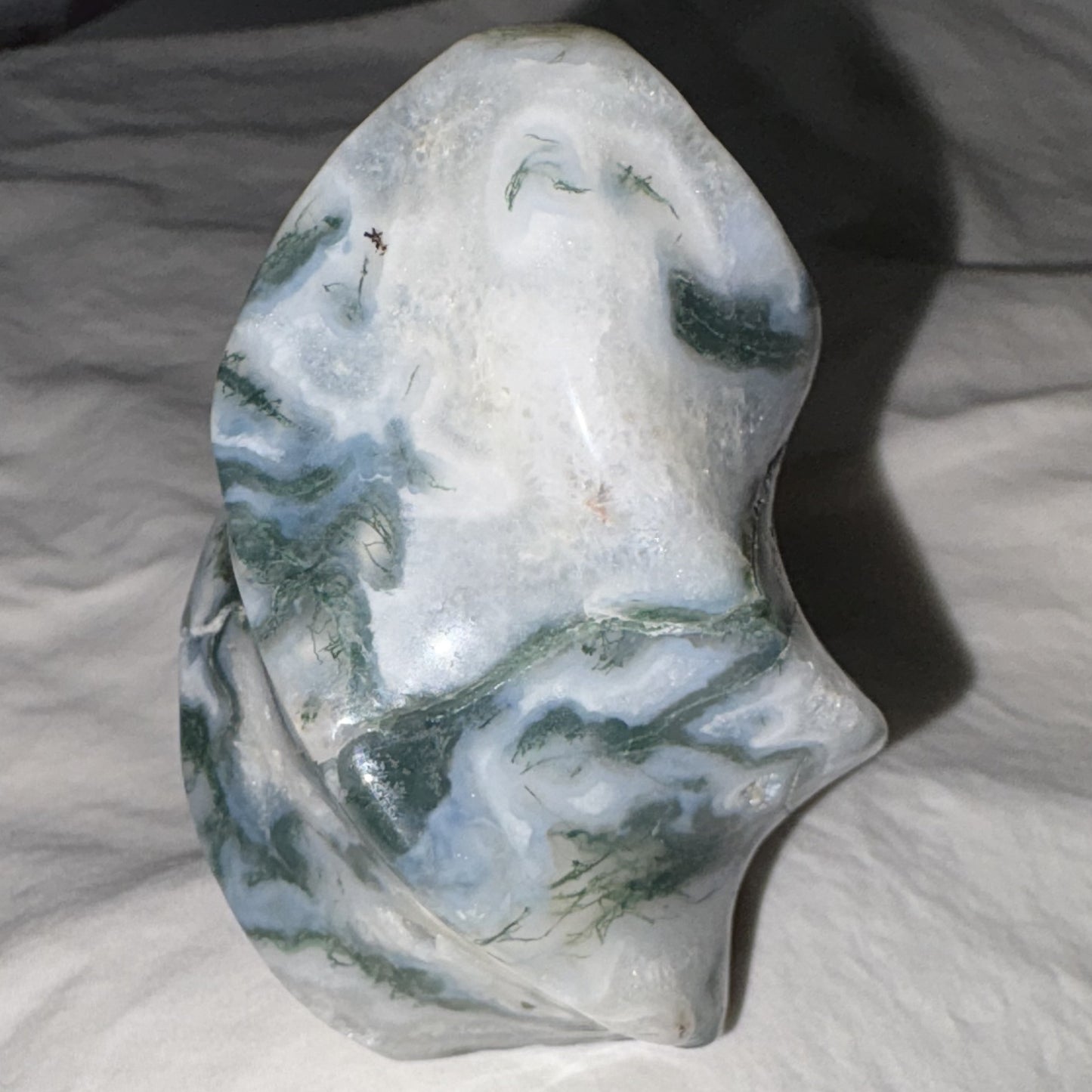 Moss Agate Flame