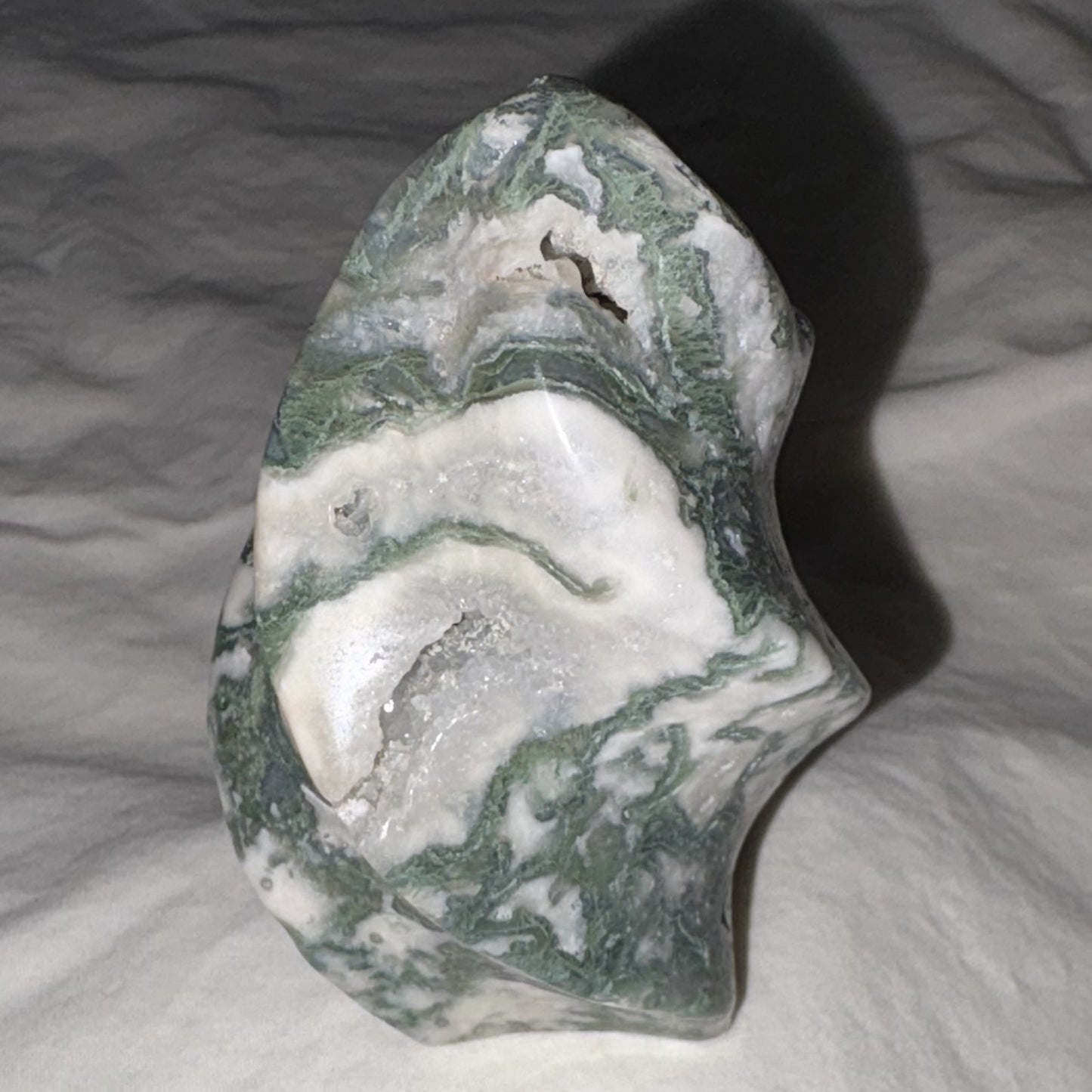 Moss Agate Flame